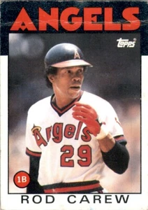 1986 Topps Baseball #400 Rod Carew - Picture 1 of 2