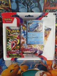 Scarlet & Violet 3 Pack Blister Dondozo Promo New Sealed - Picture 1 of 2