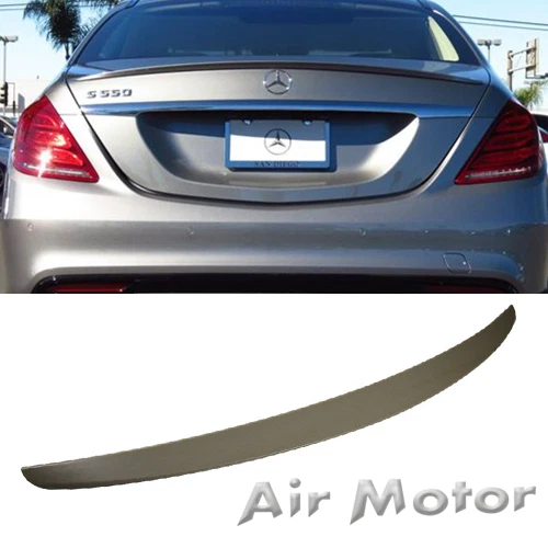 Unpainted Mercedes Benz W222 Sedan 4DR OE Trunk Spoiler Wing Rear Foto 1 de 1