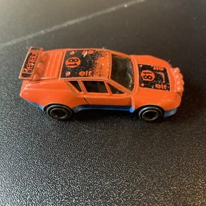 Vintage Tomica Pocket Cars 1:60 Alpine Renault A310 F58 Japan 1978 Orange Rally - Picture 1 of 4