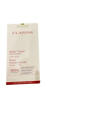 Aceite de tratamiento tónico Clarins Huile 3,4 fl. nuevo en caja oz. Foto 1 de 3