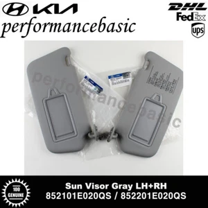 852101E020QS 852201E020QS Sun Visor Gray LH+RH 2p for HYUNDAI ACCENT 2006-2010 - Picture 1 of 6