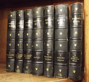 Buch, 7 Bände Luthers Werke, mind. 3400 Seiten, 1890-1892 - Bild 1 von 24