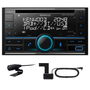 KENWOOD DPX-7300DAB 2 DIN CD Autoradio USB Digitalradio Bluetooth inkl Antenne - Bild 1 von 1