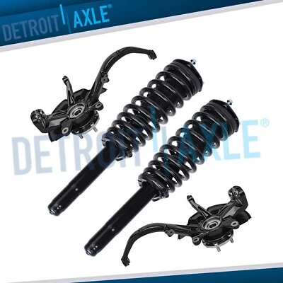 Front Steering Knuckles Wheel Hub Bearings Struts Kit for 2010-2012 Fusion Milan - Image 1 of 4