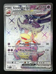 Slowking ex 238/193 casi nuevo Pokémon SV02: Paldea Evolved Holofoil ultra raro - Imagen 1 de 2