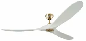 Ventilatore da soffitto VAM DC risparmio energetico KOA BB bianco legno naturale 178 cm telecomando - Foto 1 di 1