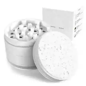 White 63mm/2.5" Ceramic Coating Spice Tobacco Grinder Metal Grinder 4 Layers - Picture 1 of 11