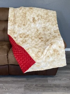 Hand Made Minky blanket - Picture 1 of 3