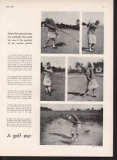 1930 HELEN HICKS WOMEN SPORT GOLF STAR PRO HEMMER REAL PHOTO PRINT 14487