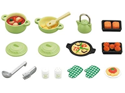 SET CUCINA Sylvanian Families epoca Calico Critters - Immagine 1 di 4