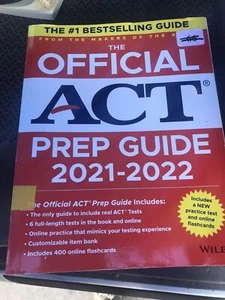 The Official ACT Prep Guide 2022-2023 Study Guide Book - Picture 1 of 2