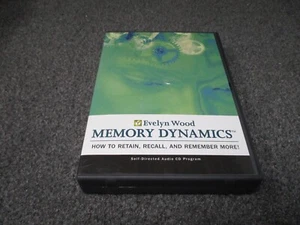 Evelyn Wood Memory Dynamics 5 CD Program - Self-Directed Study Course - Picture 1 of 6