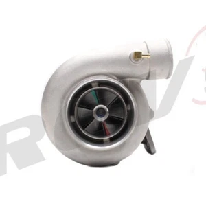 Rev9 Universal TX-66-62 Turbocharger 84AR T4 Divided Flange / 3" V-Band Exhaust - Bild 1 von 3