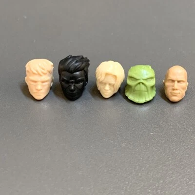 5 CABEZAS PROTOTIPO de DC Comics UNVERSE 3,75"" FIGURAS ROBIN BATMAN SUPERMAN #2 Foto 1 de 4