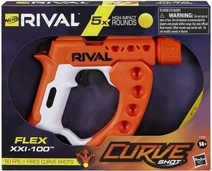 Nerf Rival Curve Shot -- Flex XXI-100 Blaster -- Fire Rounds to Curve Left  - Picture 1 of 8