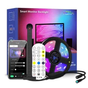 TV Smart Backlight Camera Screen Synchronization RGB LED Light Strip App Control - Picture 1 of 12