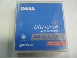 New Dell LTO-6 Ultrium 2.5TB / 6.25TB Worm Tape Cartridge LTO6 Backup Tape KND6X - Picture 1 of 1