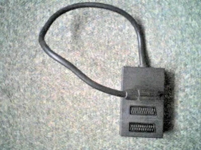3 Way SPLITTER/SWITCH BOX VIDEO Cable Adapter 3 Devices to 1 Scart Connection -S - Image 1 of 3