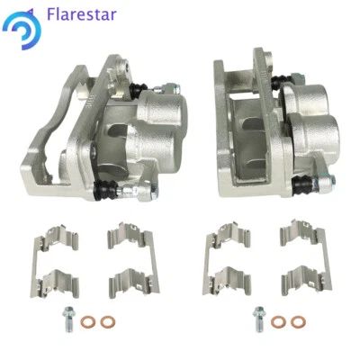 Par de pinzas de freno con soporte para Chevy Silverado 1500 GMC Sierra 1500 Foto 1 de 4