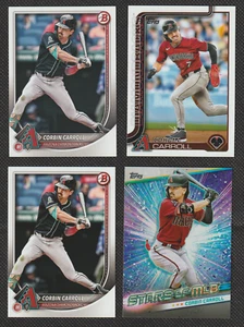 Corbin Carroll Sammlung - 4 Karten Lot - Arizona Diamondbacks - Bild 1 von 3