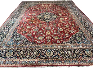 Prachtvoller Handgeknüpfter Orientteppich Keschan 430x330 cm carpet rug - Bild 1 von 24