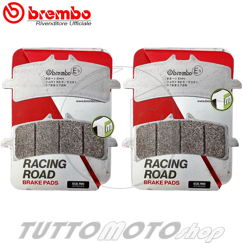 KIT PASTIGLIE FRENO ANT BREMBO RACING DUCATI MULTISTRADA 1200 DVT 2015 2016 2017 - Immagine 1 di 1