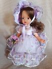 Doll Redressed In Garden Party Outfit 15" Reproduction 2005 Brunette Terri Lee