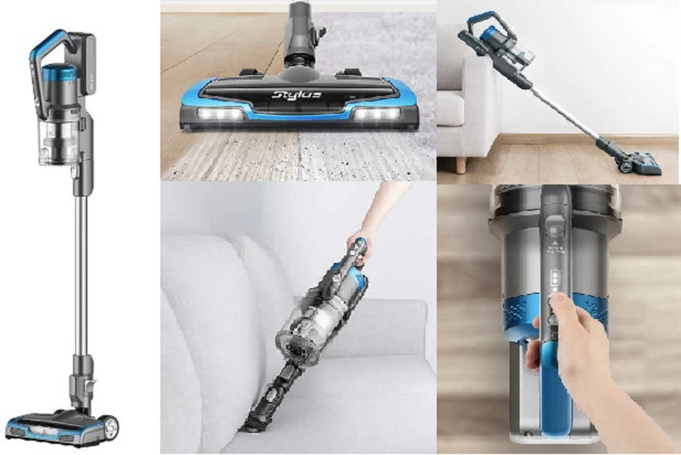 Eureka Stylus Gray/Blue Stick Vacuum Cleaner