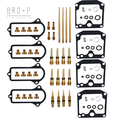 Kit de reparación de reconstrucción de carburador KZ650 4 juegos para Kawasaki KZ650 KZ650B 1977-1978 Foto 1 de 4