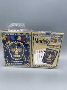 Cerveza MODELO Playing Cards Cartas Para Jugar By Cartamundi New Sealed - Picture 1 of 6