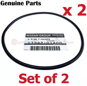 GENUINE Infiniti m37 q70 Y51 Fuel Tank Sender Unit O Ring Seal x2 - Picture 1 of 6