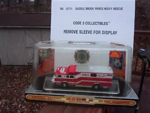 Code 3 Saddle Brook, NJ Pierce Heavy Rescue 1 - #12711 - Picture 1 of 10