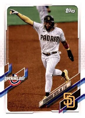 2021 Topps Opening Day Card #1 Fernando Tatis Jr.  - Image 1 of 2