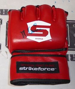 Marloes Coenen Signed Official StrikeForce MMA Glove PSA/DNA Bellator Autograph