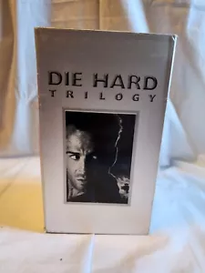 Die Hard Trilogy VHS Collection - 1996 - 3 Box Tape Set - Bruce Willis Action - Picture 1 of 10