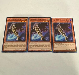 yugioh böser Held Adjusted Gold Super Rare 3x RA04-DE029 RA04 - Bild 1 von 1