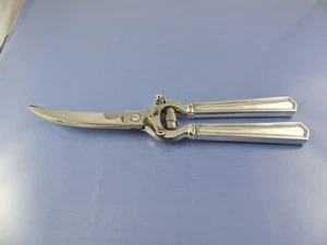 DEERFIELD ak BEACON HILL 1913 BONE or CHICKEN SHEARS BY INTERNATIONAL STERLING - Picture 1 of 7