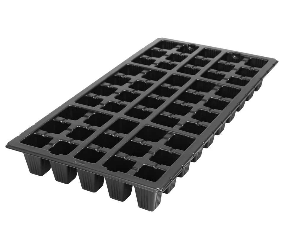 SUNPACK 21" x 11" Heavy Duty 50-Cell Square Insert, Black, 2.5" - Image 1 of 1