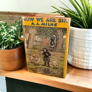 1943 Now We Are Six by AA Milne. Published by E.P. Dutton. Copyright 1927. 155th - Picture 1 of 8
