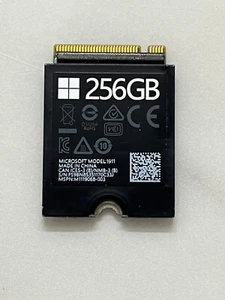 Microsoft Surface Laptop Pro X Model 1911 SSD 256GB NVMe M.2 2230 PCIe 3 x4 SSD - Picture 1 of 5