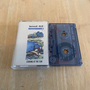 LEVEL 42 STARING AT THE SUN cassette tape album - Picture 1 of 3