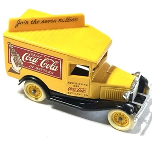 Lledo Days Gone #7-9-13-14 Coca-Cola Yellow Advertising Delivery Truck - Picture 1 of 8