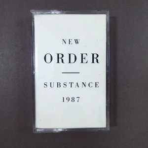 Vintage New Order Cassette Substance 1987 Album Synthpop Rock Qwest Tape - Picture 1 of 9