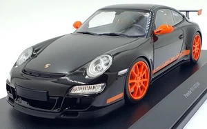 Minichamps 1/18 Scale Diecast 155 062121 - Porsche 911 GT3 RS 2007 - Black - Picture 1 of 6