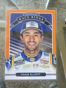 2021 Panini Donruss NASCAR Race Kings Orange Chase Elliott #9 - Picture 1 of 2
