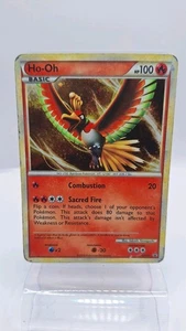 Pokemon 2010 HeartGold SoulSilver Promociones #HGSS1 Ho-Oh Holo Black Star Promo - Imagen 1 de 2
