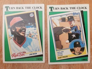 1988 Topps Hall Of Fame And Star Lot. Includes Glavin Rookie Card. - Picture 1 of 13