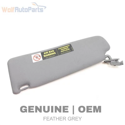 1999-2002 AUDI TT QUATTRO 1.8L - Right SUN Visor / Mirror 8N8857552D - Image 1 of 4