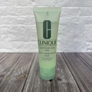 Clinique Liquid Facial Soap Mild Dry Combination 50ml New Travel Size - Picture 1 of 2